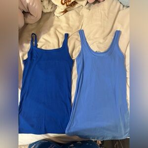 No Boundaries Blue Tank Tops Set
